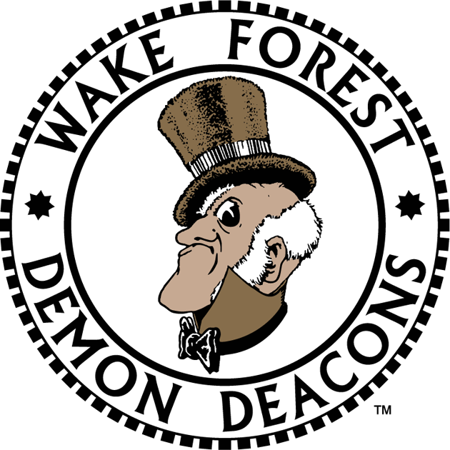 Wake Forest Demon Deacons 1968-1992 Primary Logo iron on paper